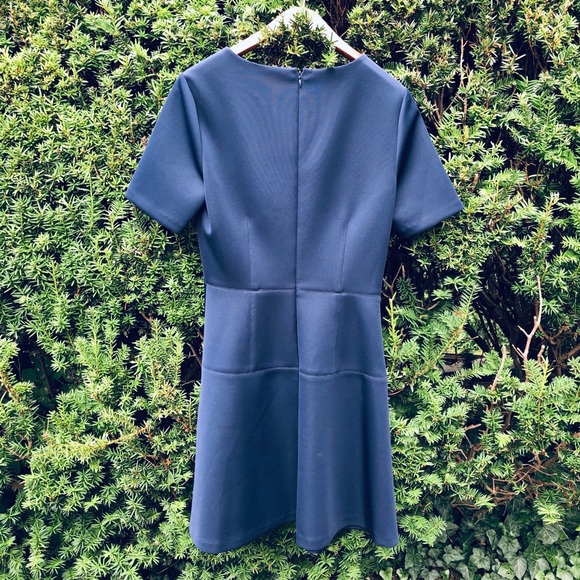 CECE By Cynthia Steffe Navy Dress US 6 $198 - Picture 2 of 2